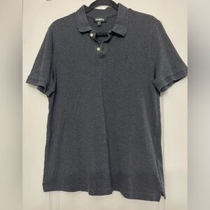 Express | Classic Charcoal Polo Shirt | Size Large